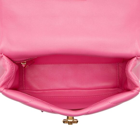 Valentino Calfskin Roman Stud Medium Shoulder Bag - Picture 6 of 12